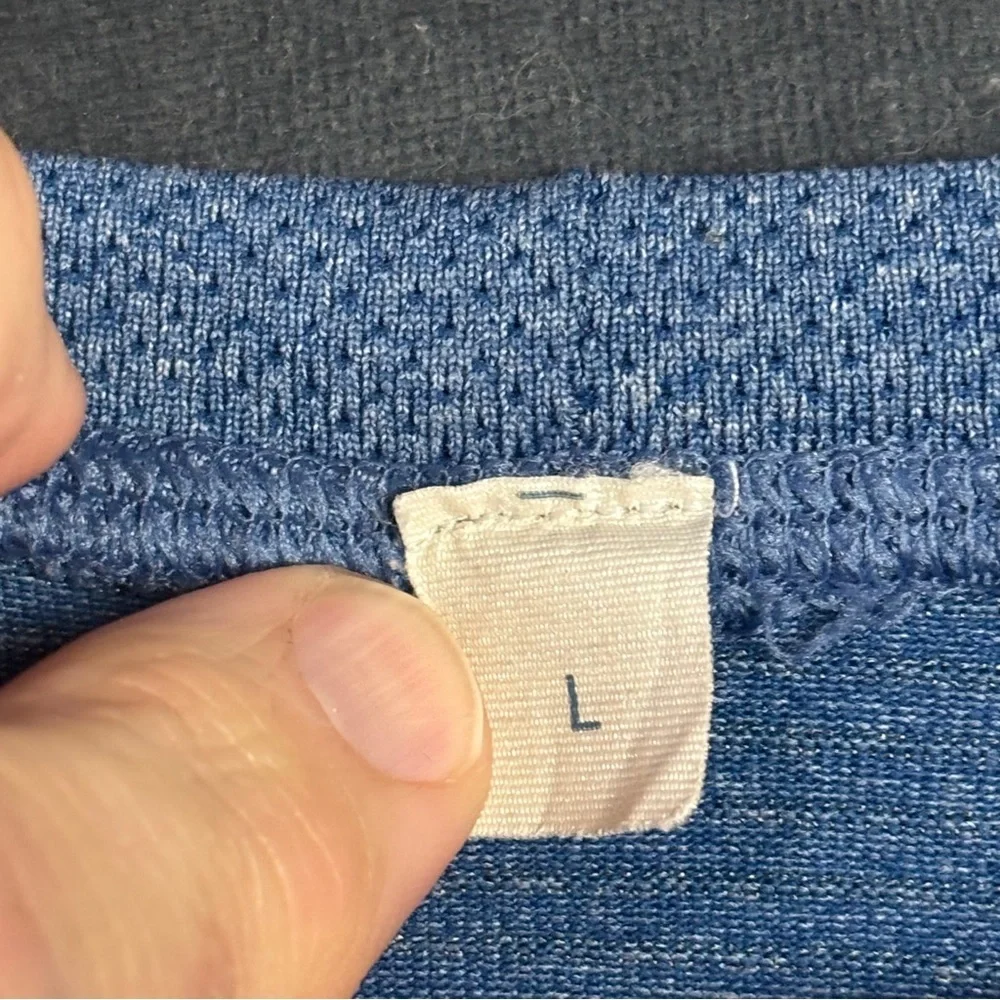 Lululemon Metal Vent Tech Long Sleeve in Heather Blue – Men’s Sz L - Picture 10 of 12